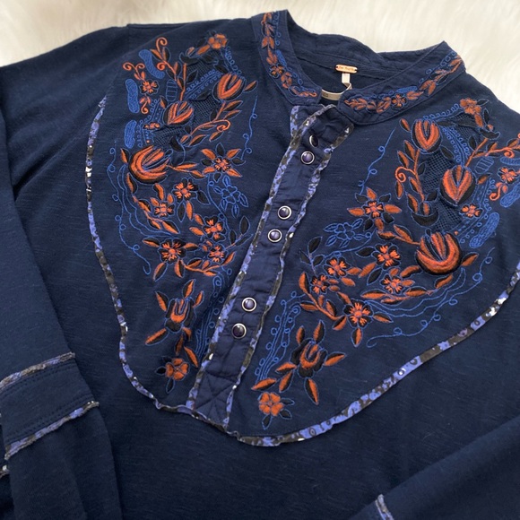 Free People Sundance Western Top - Picture 3 of 10